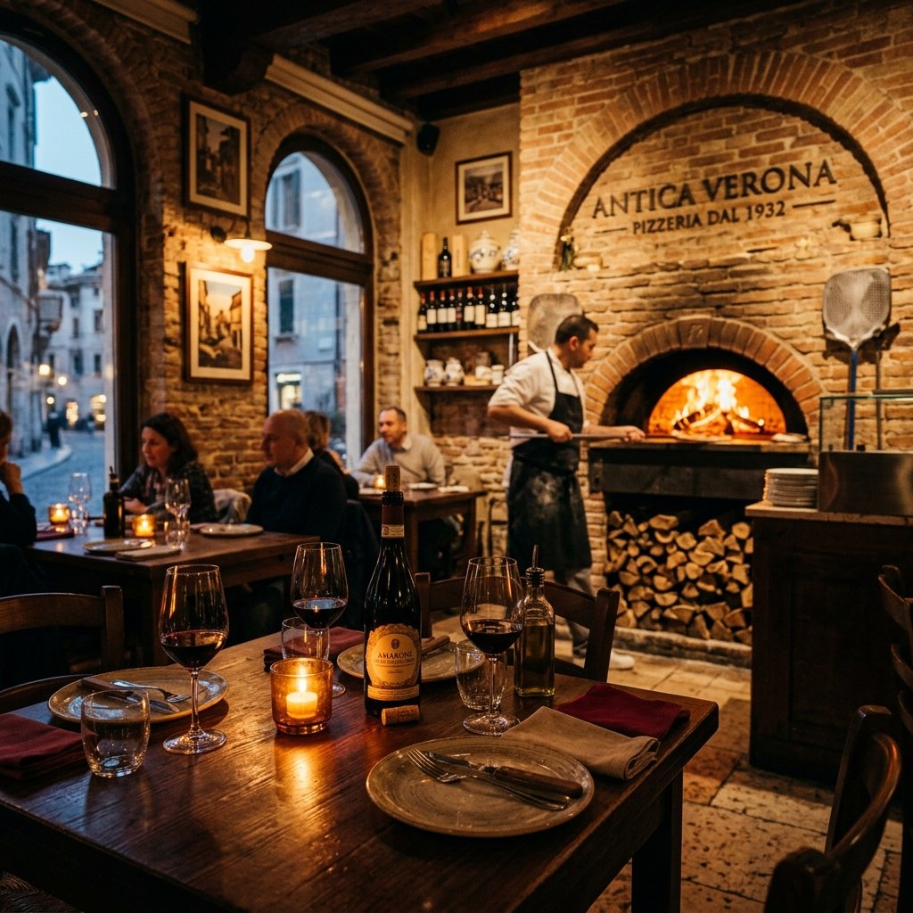 Interno caldo e accogliente di Pizzeria Vesuvio